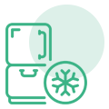 icono de comida refrigerada